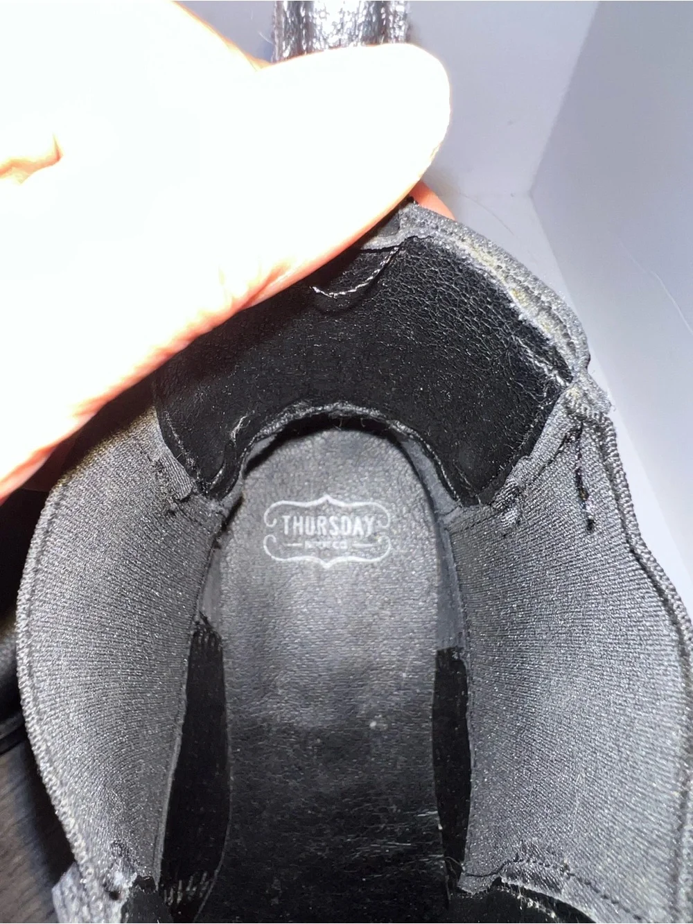Thursday Boot Co. Duke Chelsea Boots — Men’s Black Leather — Size 9